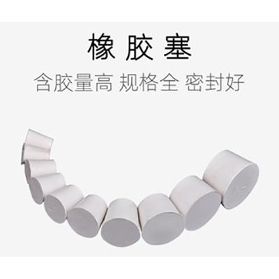 圆形橡胶堵孔 试管橡皮密封塞子1/2/3/4/5/6/7/8/9/10号烧瓶塞 地漏下水道防臭堵闷头
